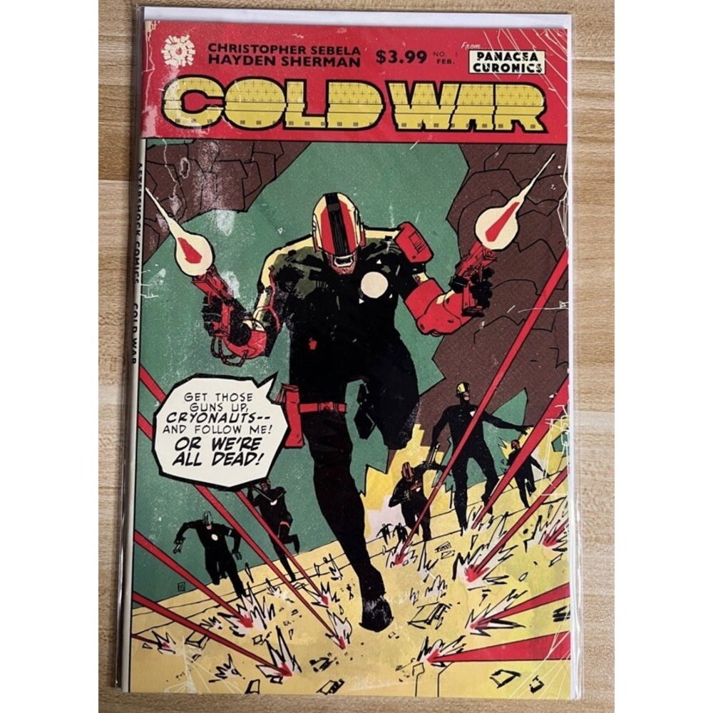 Cold War #1 (2018) The Comic Mint Exclusive Hayden Sherman Variant Cover